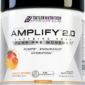 Caffeine-Free Amplify 2.0 Workout Supplement for Men & Women – Natural Muscle Performance with Arginine Nitrate and Hydrating Coconut Water, Peach Mango Flavor