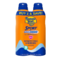 Clear Comfort: Sport Cool Zone SPF 50 Sunscreen Spray Twin Pack – Oxybenzone-Free, 6oz Bottles for Maximum Sport Performance