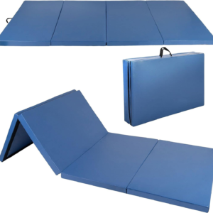 4'X10'X2 Thick Folding Gymnastics Exercise Mat Aerobics Stretching Yoga Mats