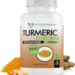 High Strength Curcumin Complex - BioActive Formula with 750mg Organic Black Pepper Boost