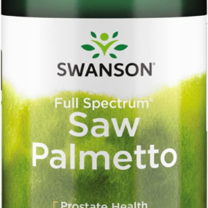 Total Men’s Support: Saw Palmetto 540mg, 250 Caps for Hair, Prostate & Urinary Wellness