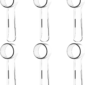 6-Pack Toothbrush Cover Caps – Compatible with Oral-B Braun Replacement Heads, Fits Cross Action and Pro 1000 Electric Toothbrushes, Travel-Friendly and Sanitary