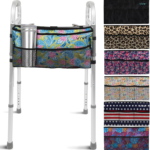 Walker Bag Wheelchair Basket Pouch (Water Resistant) - Carrier Tote - Lightweight, Universal Size
