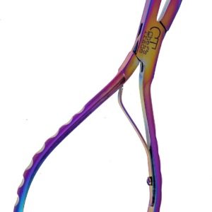 Stainless Steel Fish Bone Tweezers – Washable Seafood Pliers for Easy Bone Removal (Plasma)