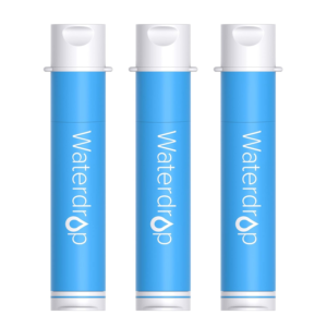 Complete Emergency Water Filter Kit - 3 Blue Straws for Camping, Survival & Daily Adventures