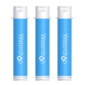 Complete Emergency Water Filter Kit - 3 Blue Straws for Camping, Survival & Daily Adventures