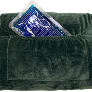 SafeHaven: Innovative Grey Chest Pillow for Post-Surgery Recovery