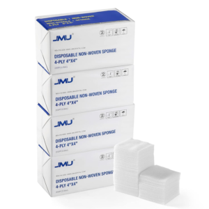 800 Non-Woven Gauze Pads – 4x4 All-Purpose, 4-Ply Non-Sterile Sponges for Medical Applications