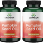NutraRich™ Pumpkin Oil Softgels - 200,000mg EFAs in Every Pack - 1000mg High Bioavailability