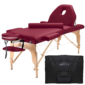 On-the-Go Burgundy Reclining Therapy Hub