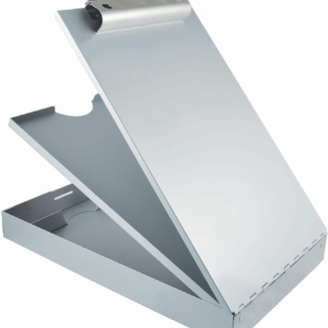 ToughTask™ Contractor Clipboard | Metal, Letter Size, Dual Storage & High-Capacity Clip
