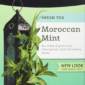 Tea Moroccan Mint Green Tea - Caffeinated, Non-Gmo Project Verified Premium Tea with No Artificial Ingredients, 20 Count (Pack of 6) - 120 Bags Total