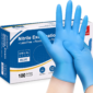 Nitrile Exam Gloves - 200 Count - Blue - 4 Mil - Powder-Free, Latex-Free