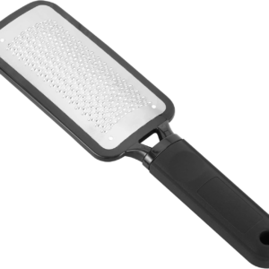 Stainless Steel Foot Scrubber and Callus Remover - Heel Grater for Cracked Heels and Dead Skin Removal