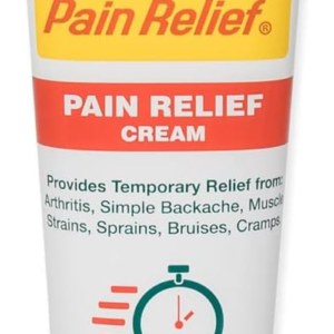 Pain Relief Cream – 3 oz Tube for Joint and Muscle Pain Relief
