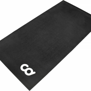 Bike Trainer Floor Mat – Waterproof Gym Flooring for Indoor Exercise Bikes, Treadmills, and Ellipticals, High Density for Durability