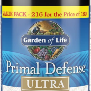 Primal Flora Fortification: Ultra Ultimate Probiotic Blend for Gut Health - 216 Vegetarian Capsules