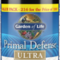 Primal Flora Fortification: Ultra Ultimate Probiotic Blend for Gut Health - 216 Vegetarian Capsules