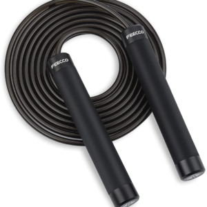 Weighted Jump Rope (1/2 lb) for Boxing and Cardio – Adjustable Length Steel Ropes with Ball Bearings – Perfect for CrossFit Workouts