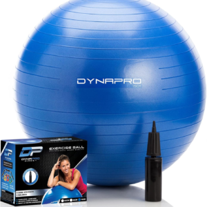 Extra Thick Eco-Friendly Exercise Ball – Anti-Burst Stability Ball, Supports Over 2200 Lbs for Yoga and Physical Therapy