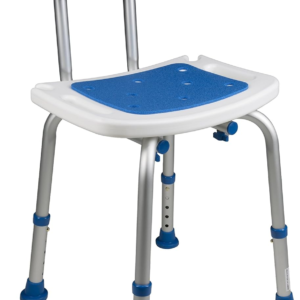 Shower Chair Safety Seat with Foam Padding for Recovery Support