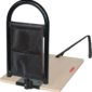 Bedcane, Adult Bed Rail and Support Handle, Bedside Safety Elderly Stand Assist with Organizer Pouch