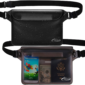 Waterproof Fanny Pack Pouch for Phone, Passport, Wallet, Purse with Waist Strap
