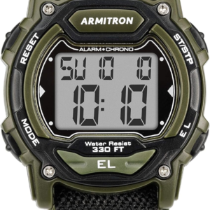 Active Chrono: 45-7004 Unisex Timekeeper with Resilient Strap