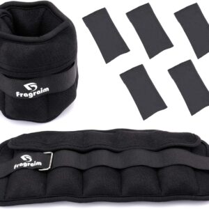 Precision Fit Ankle Weight Adjustable System: Modular 1-20 lbs Resistance