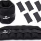 Precision Fit Ankle Weight Adjustable System: Modular 1-20 lbs Resistance