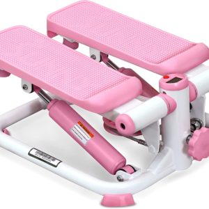Sculpt & Step: Multifunctional Cardio Machine with Resistance Bands and Sunnyfit App Access