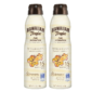 Hawaiian Tropical Spray On  Sunscreen - Weightless Hydration Clear Spray Sunblock SPF 15, 6Oz Twin Pack