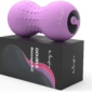 Purple Pro Recovery Tool - Foam Roller Lacrosse Ball with Heating & Vibration for Deep Tissue Massage
