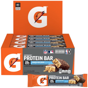 Strength Plus Cookies & Crème Protein Bars – Portable Power Protein | 12 Count