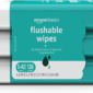 Pristine Flush Adult Wipes: Fragrance-Free, 126 Count (3 Packs of 42)