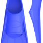 Swim Fins for Swim Training - Travel Size Flippers with Mesh Bag